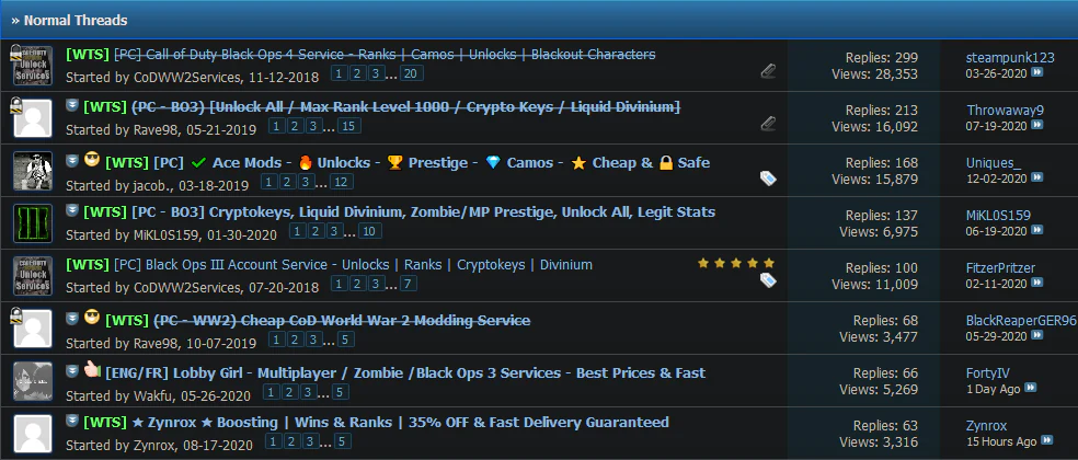 A Discord marketplace for game modifications and digital goods